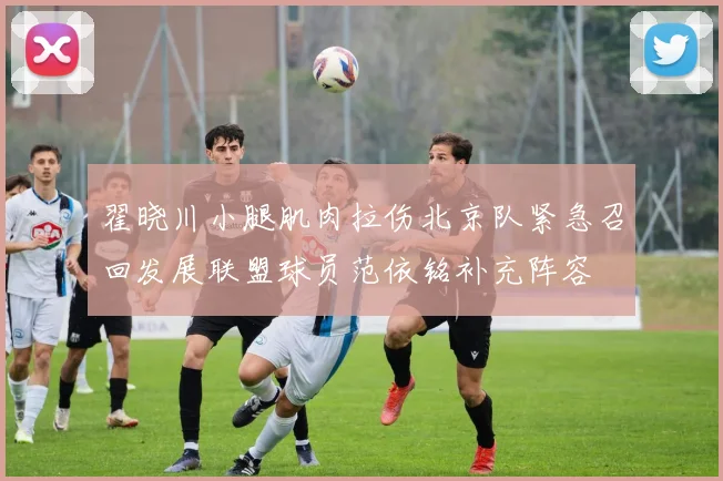翟晓川小腿肌肉拉伤北京队紧急召回发展联盟球员范依铭补充阵容
